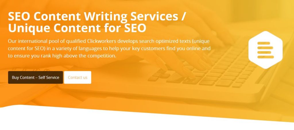 Clickworker Content Services