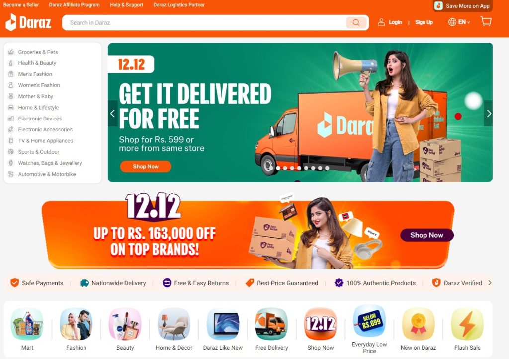 Top 10 Best Online Shopping Websites in Pakistan